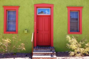 Curb appeal: Home with new front door and windows